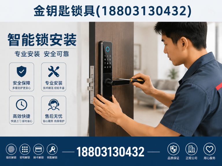 桥西区金钥匙锁具展示图